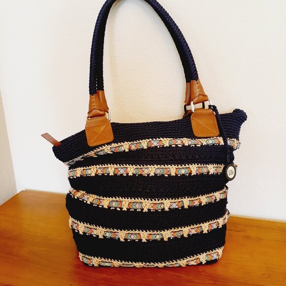 the Sak Woven Ribbon Shoulder Bag - Picture 5 of 16